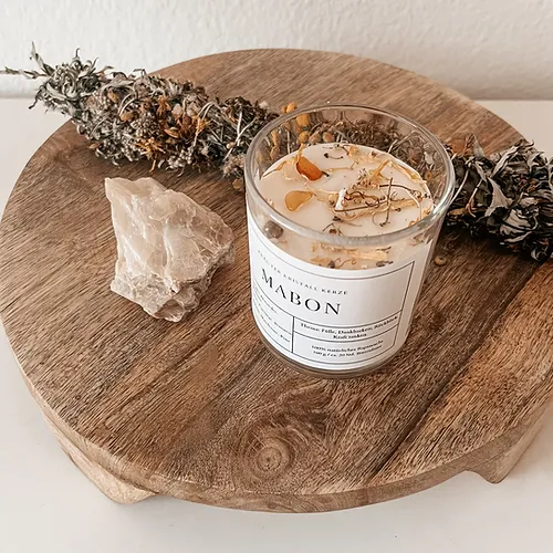 Mabon Kristallkerze-einzeln